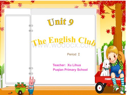 五年级英语The English Club课件2.ppt