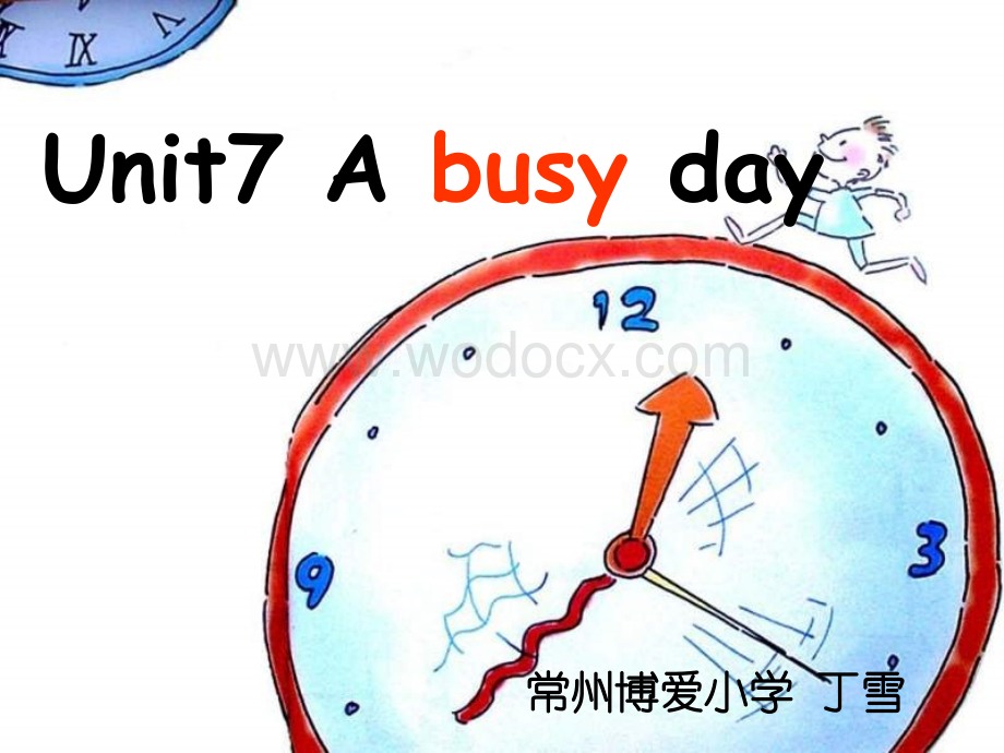 五年级英语A busy day课件3.ppt_第1页