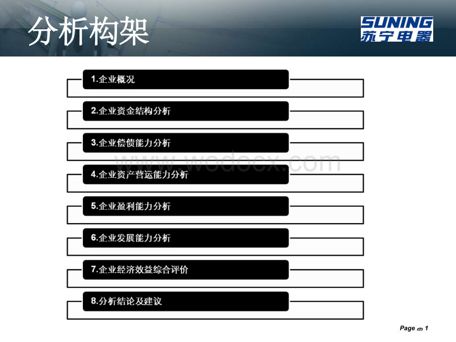 财务报表分析报告模板.ppt_第1页