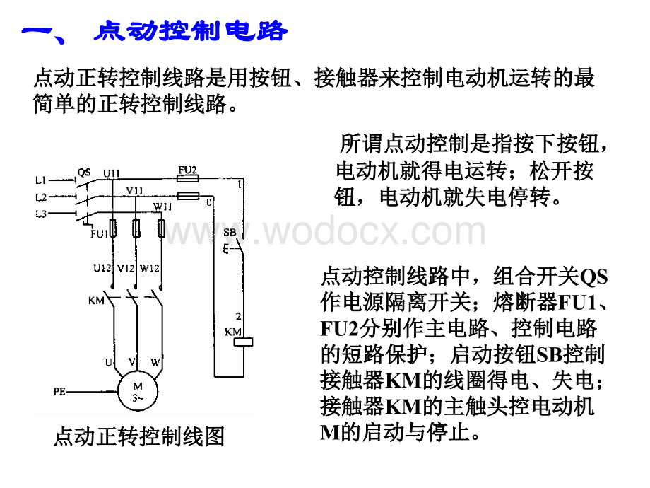 三相异步电动机的基本控制电路.ppt_第2页