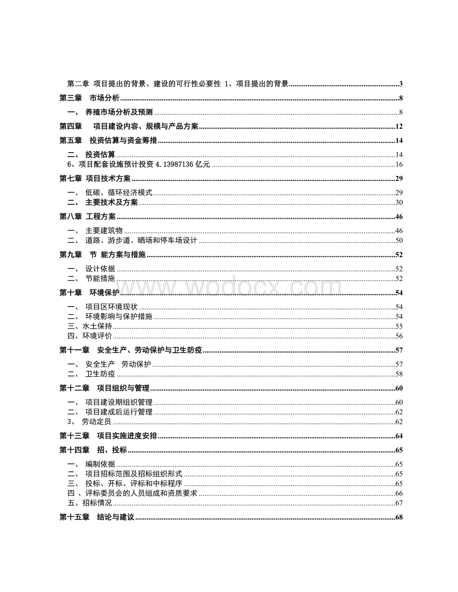 综合治理、生态开发荒漠地新建项目可研报告.doc_第1页