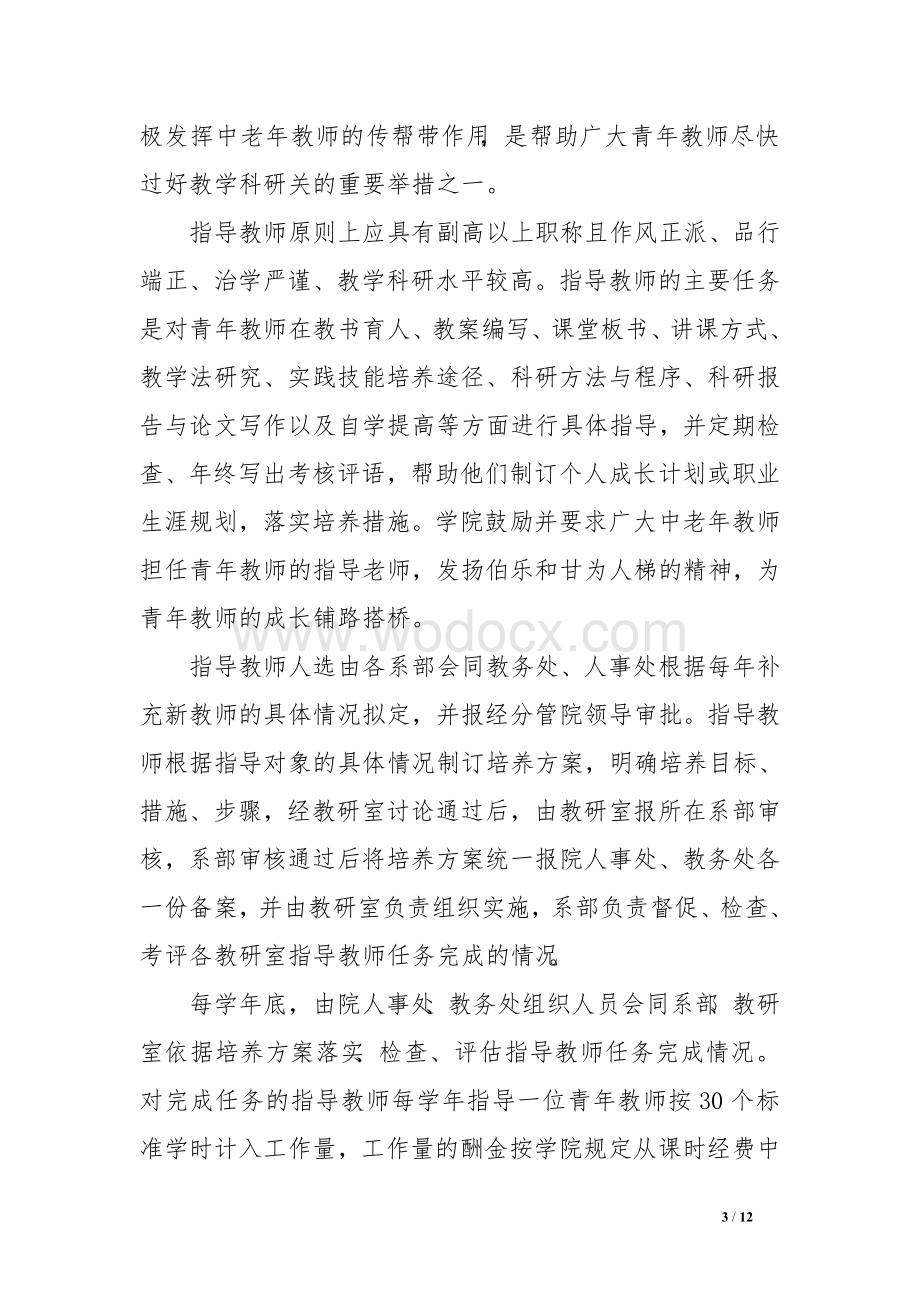 大学青年教师培养计划　.doc_第3页