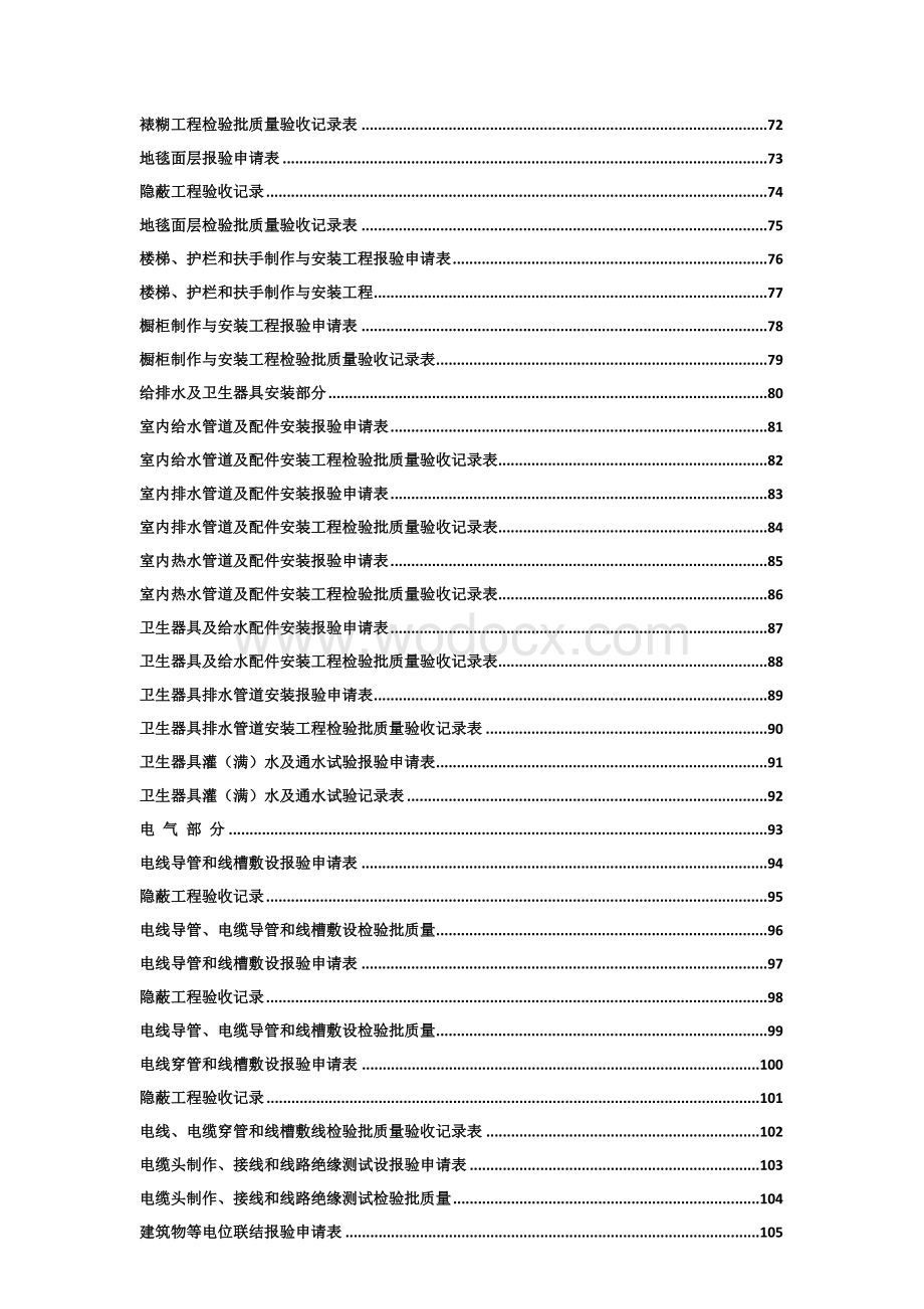 全套工程验收资料(XXX装饰装修工程完整填写范例版.doc_第3页