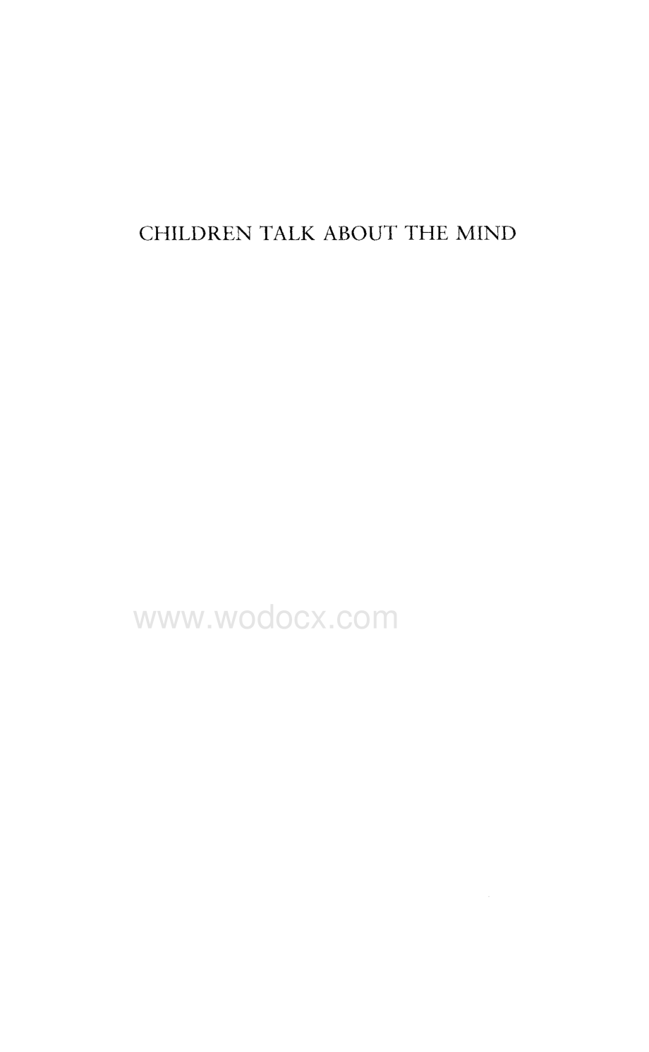 ChildrenTalkAbouttheMind(1995).pdf_第2页