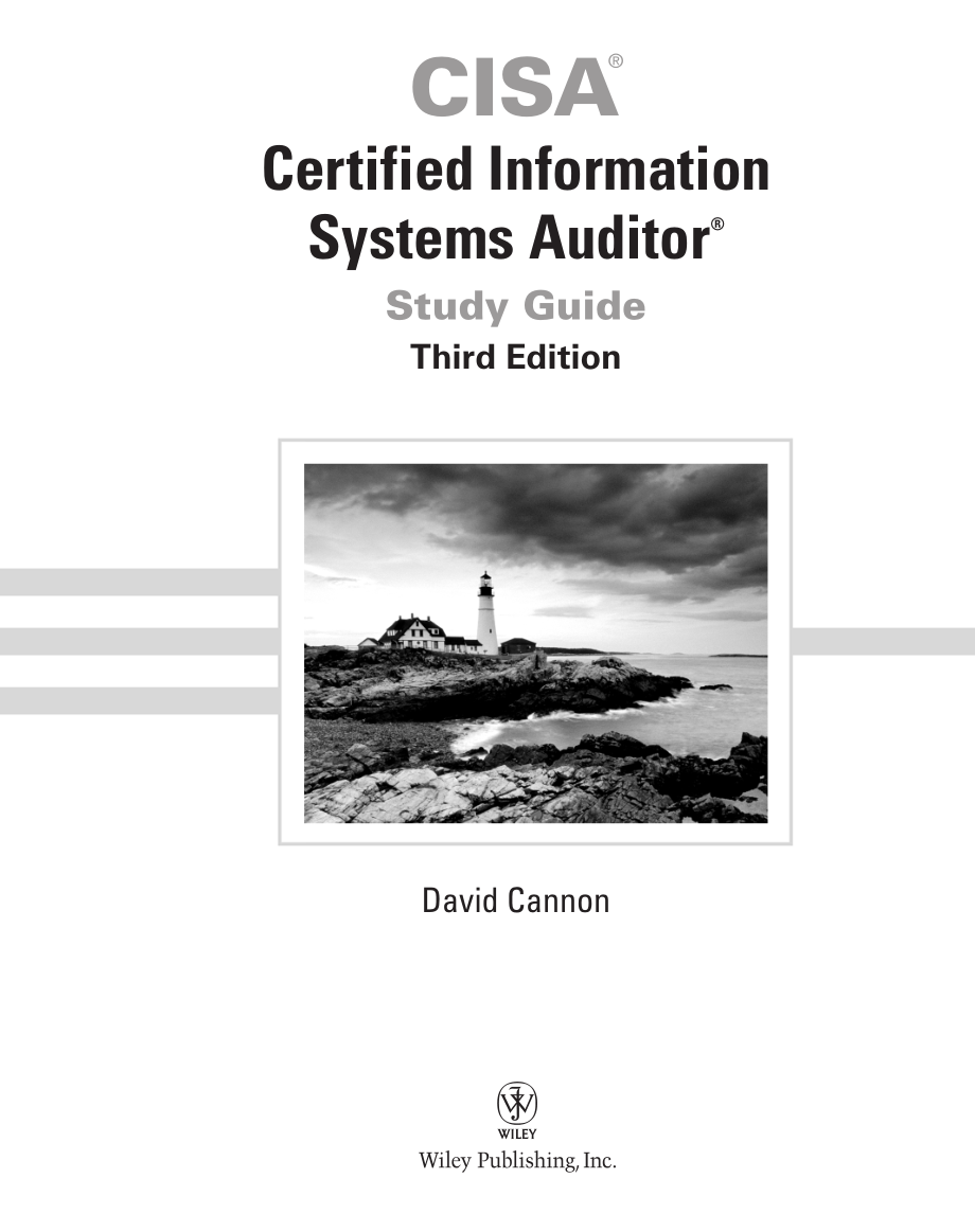 CISACertifiedInformationSystemsAuditorStudyGuide(3rd 2011).pdf_第3页