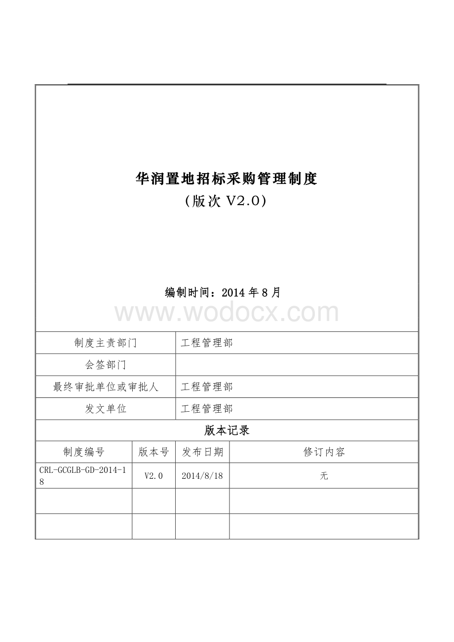 房地产企业招标采购管理制度.pdf_第1页