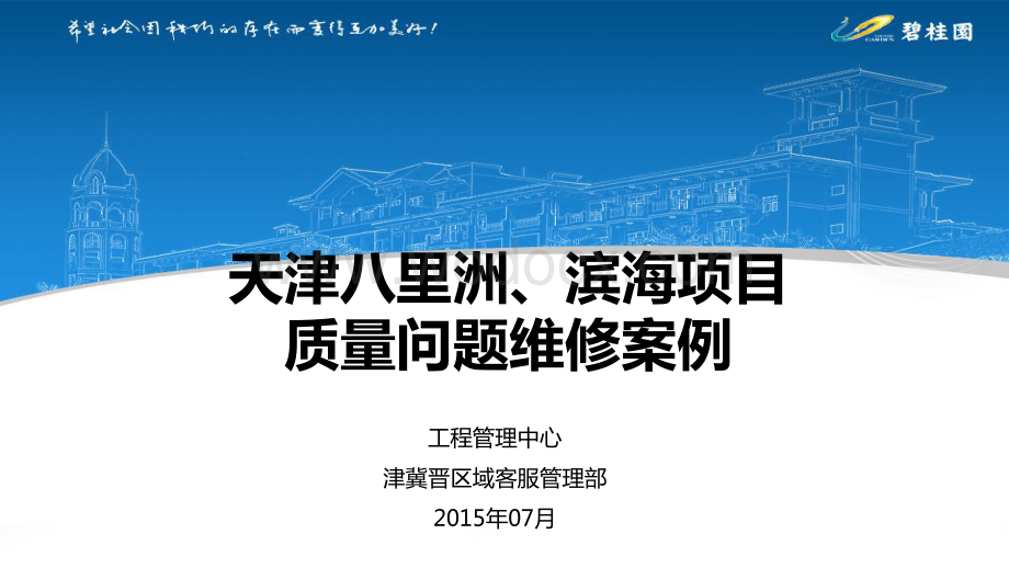 住宅项目质量问题维修案例.pdf_第1页