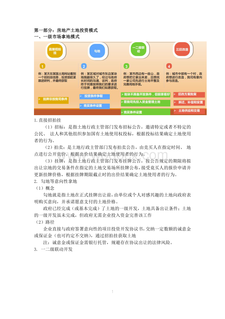 房地产公司拿地模式讲解.pdf_第3页