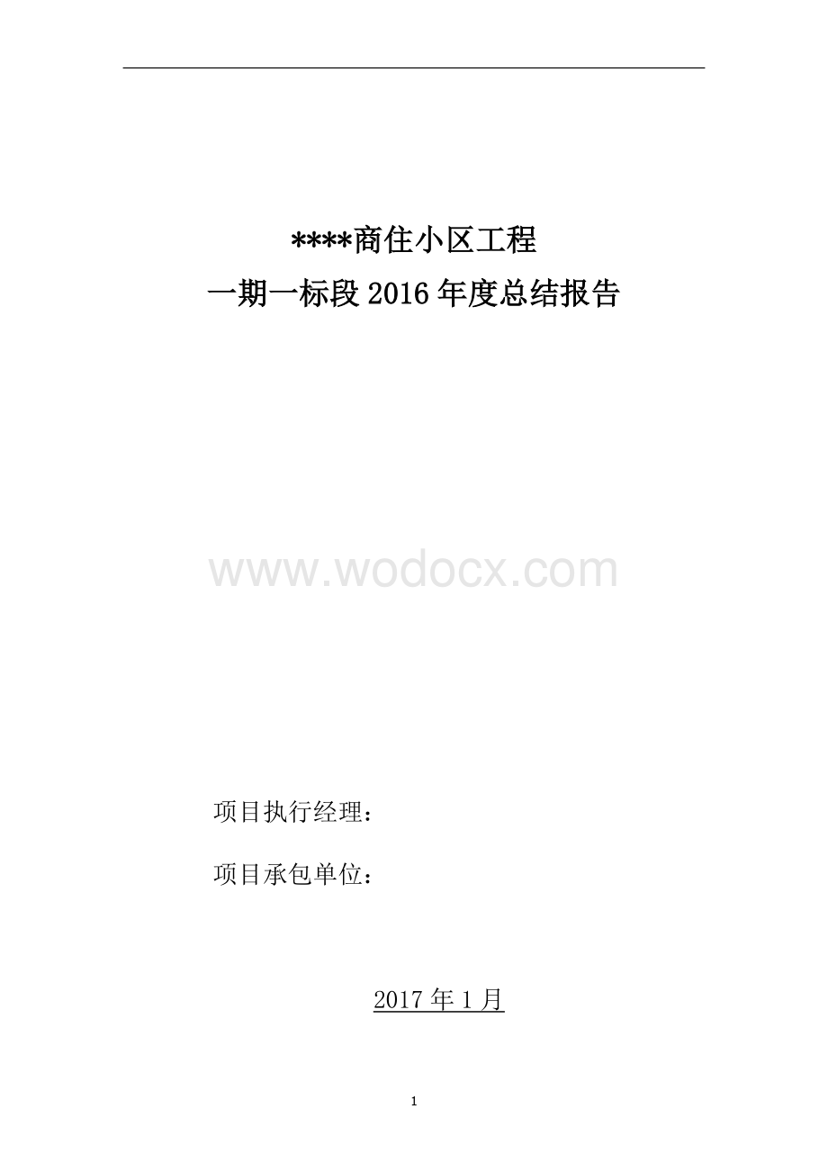 17-建设工程项目年终总结.docx_第1页