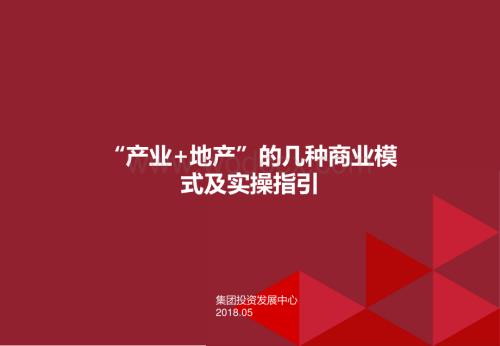 产业地产商业模式及实操指引.pdf