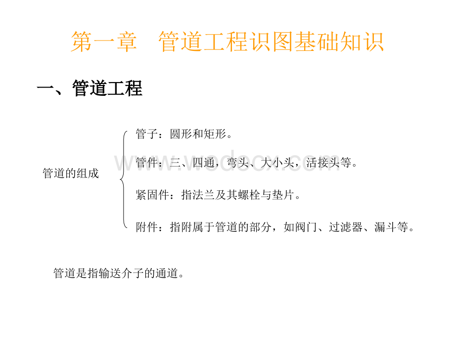 给排水暖通电气管道空调识图与施工工艺建筑设备学习用.ppt_第3页