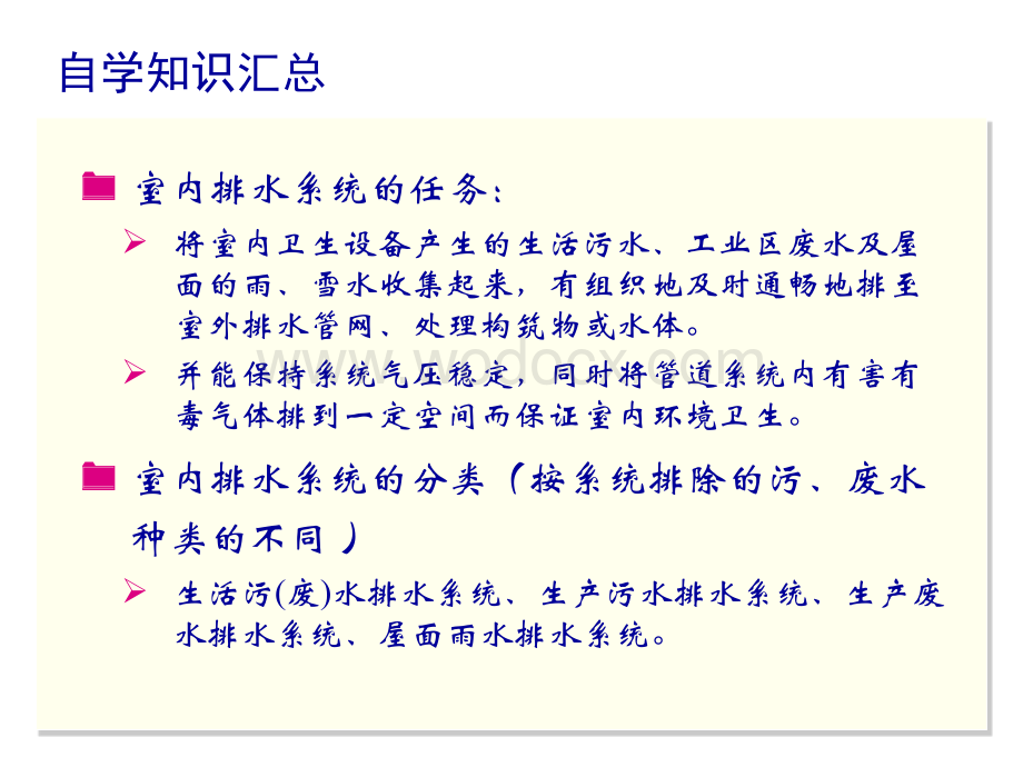 智能建筑设备自动化系统工程课件7室内排水系统的工艺流程及控制.ppt_第3页