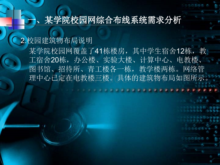 第八章典型综合布线工程的案例分析.ppt_第3页