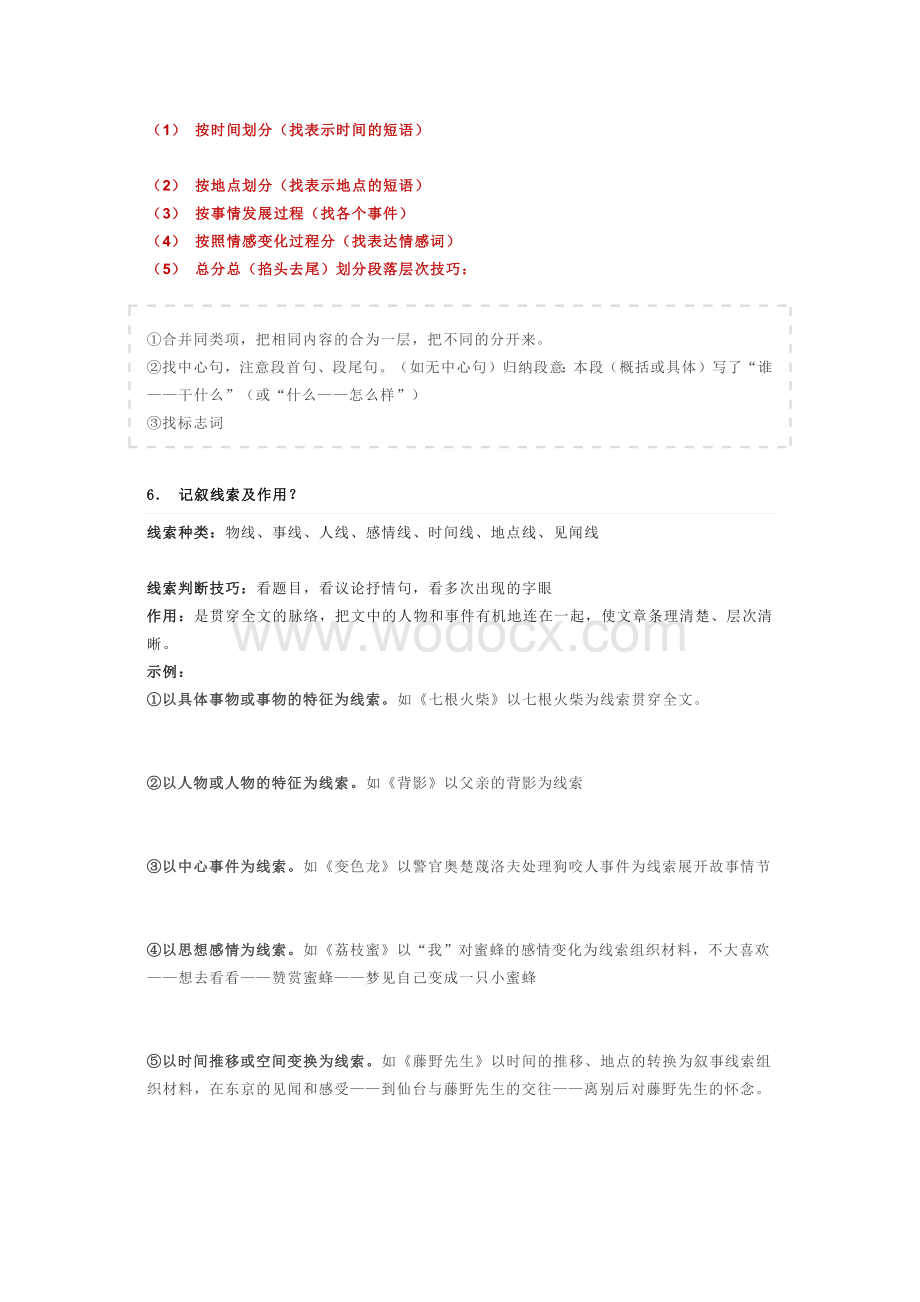 初中语文阅读理解最详细的33套答题公式.docx_第2页