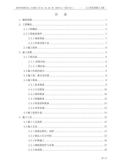 人工挖孔桩施工方案专家论证.pdf