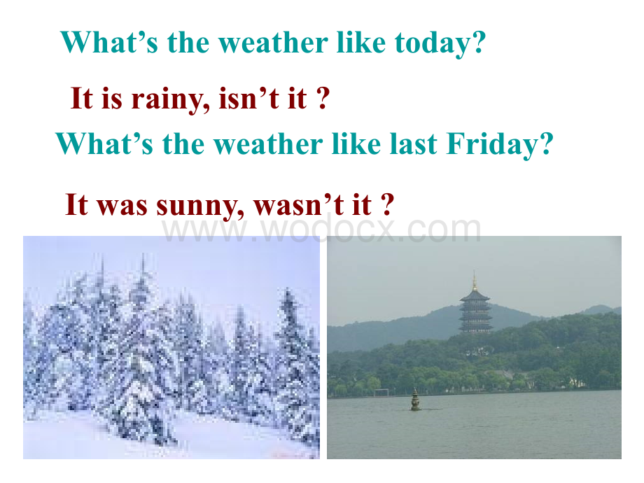 八年级英语It’s a nice dayisn’t it？课件2.ppt_第2页