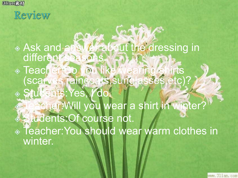 八年级英语Beautiful Clothes课件2.ppt_第3页