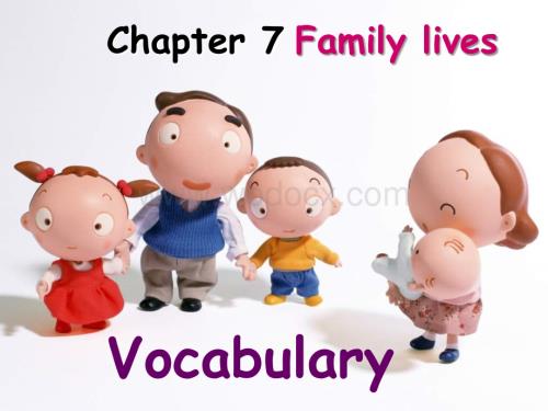 八年级英语Family lives课件4.ppt