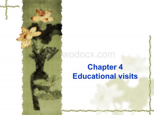 八年级英语Educational visits Writing课件.ppt