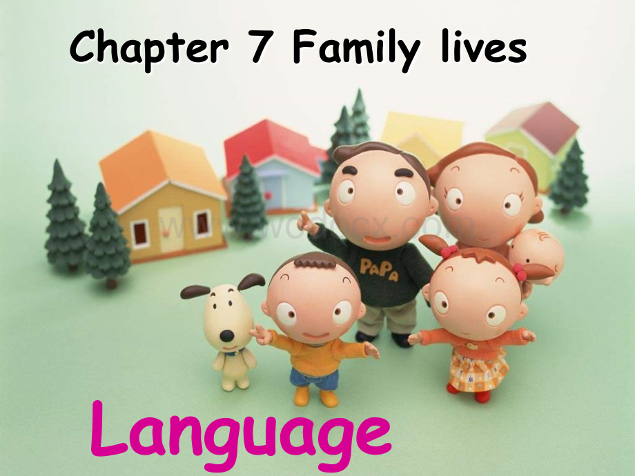 八年级英语Family lives课件1.ppt_第1页