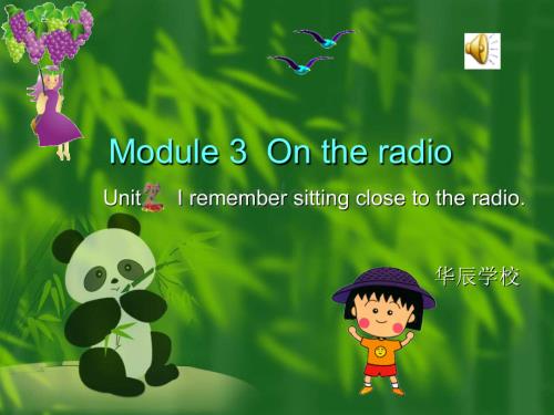 八年级英语On the radio课件1.ppt