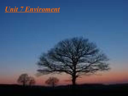 八年级英语Enviroment Writing课件.ppt