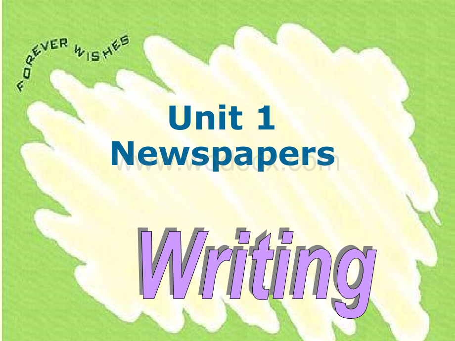 八年级英语Newspapers Writing课件.ppt_第1页