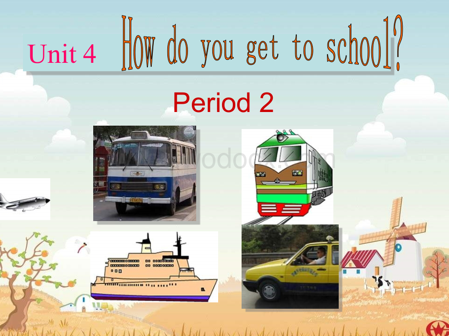 八年级英语How do you get to school课件2.ppt_第1页