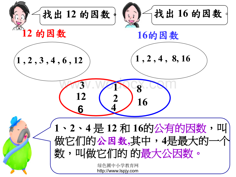 人教版五年级数学下册《最大公因数》课件PPT.ppt_第3页