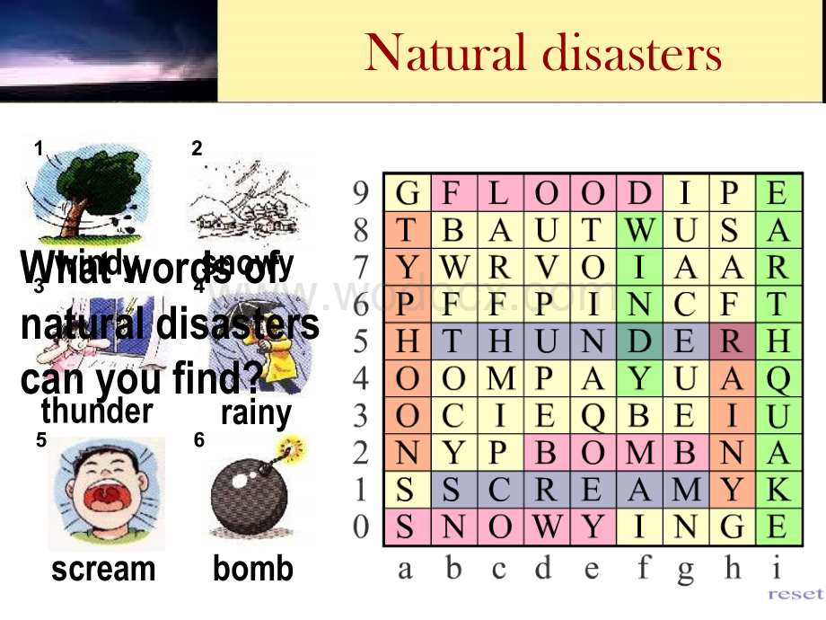 八年级英语Natural disasters Checkout课件.ppt_第2页