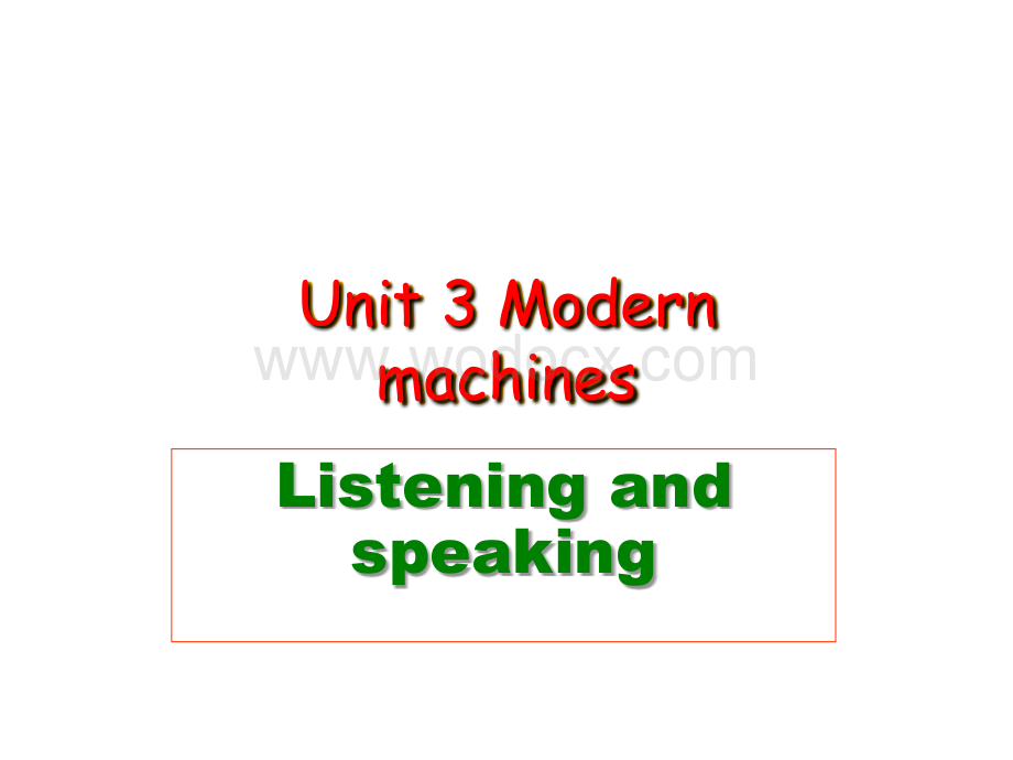 八年级英语Modern machines课件1.ppt_第1页