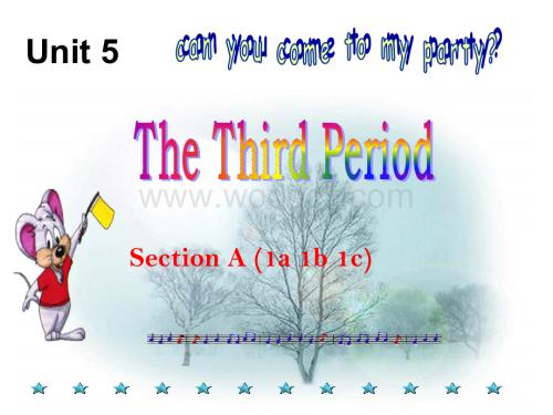 八年级英语can you come to my party课件13.ppt