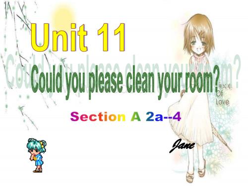 八年级英语Could you please clean your room课件.ppt