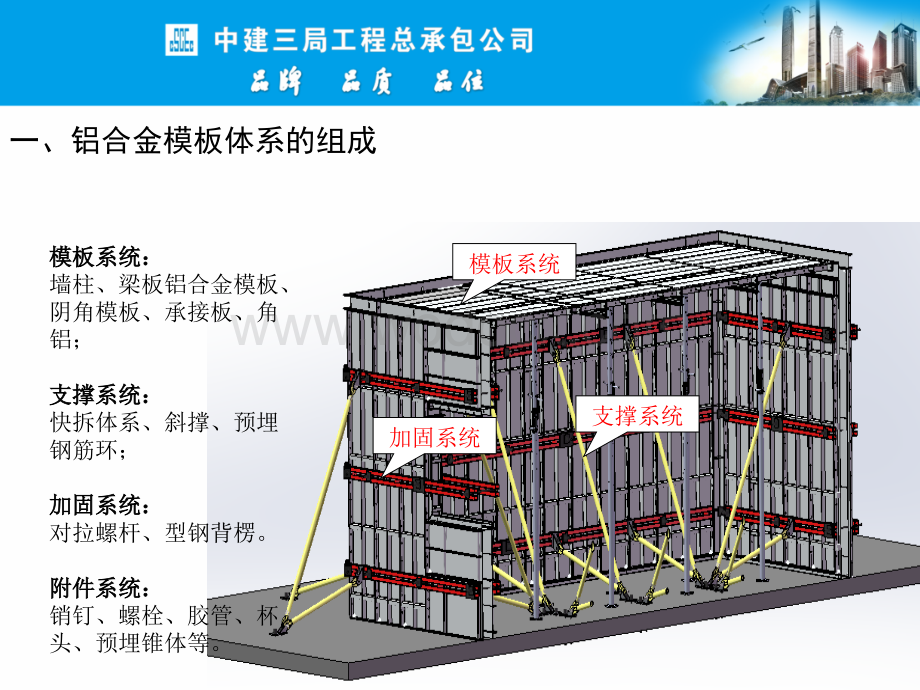 铝合金模板体系在房屋建筑施工中的应用.ppt_第3页