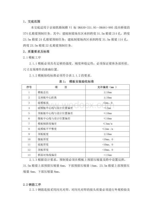 箱梁预制施工技术交底.pdf