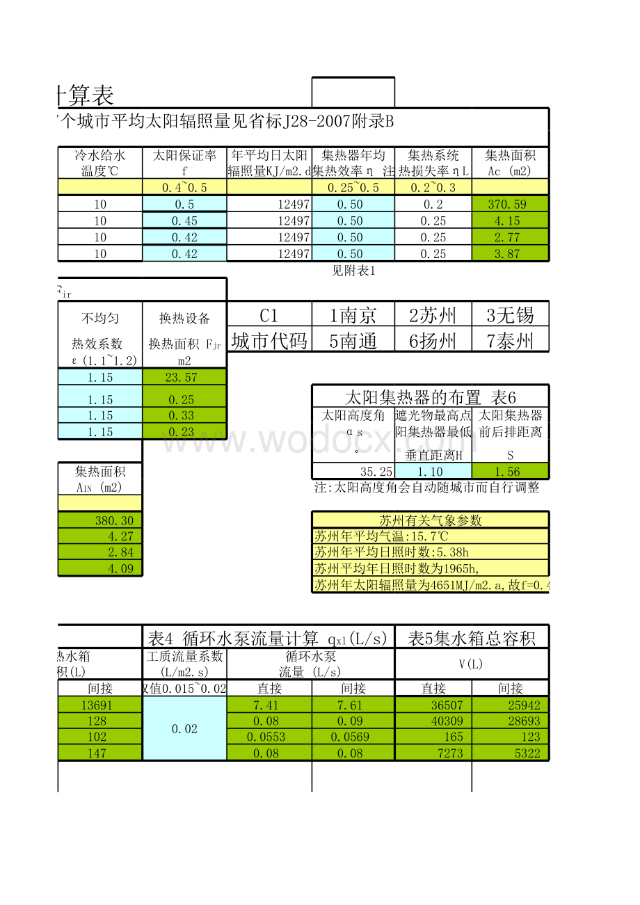 给排水系统各类计算表.xls_第3页