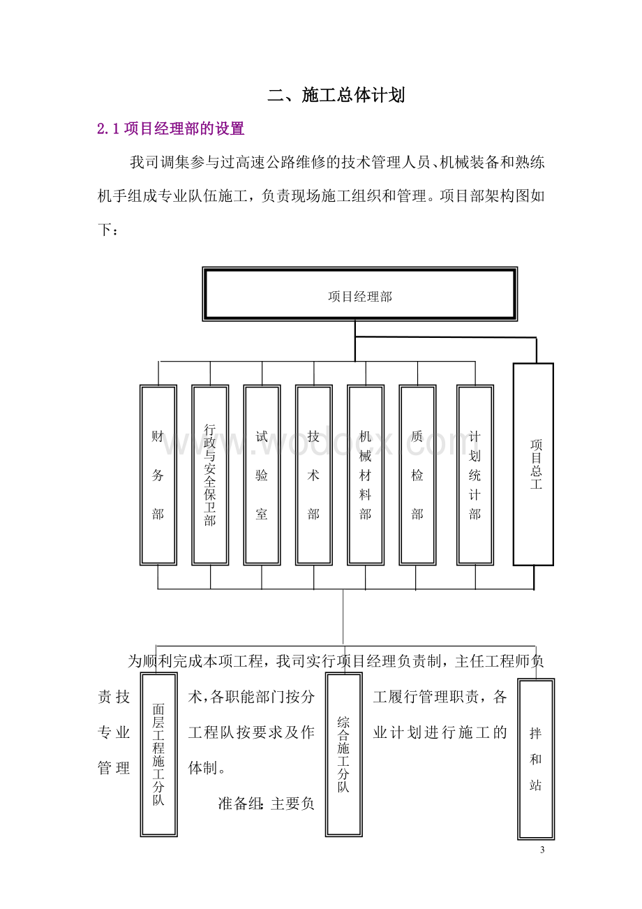 沥青路面修复施工组织方案.doc_第3页