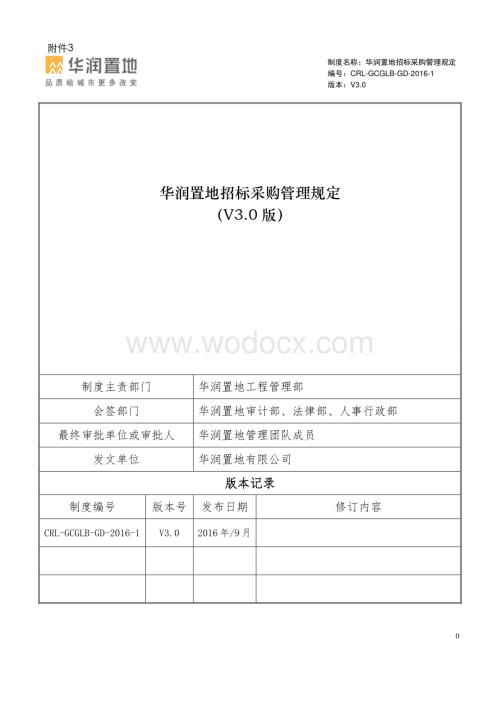 知名企业招标采购管理规定.pdf