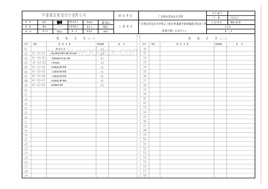 某学校会议中心改造通风空调系统设计施工图.pdf_第2页