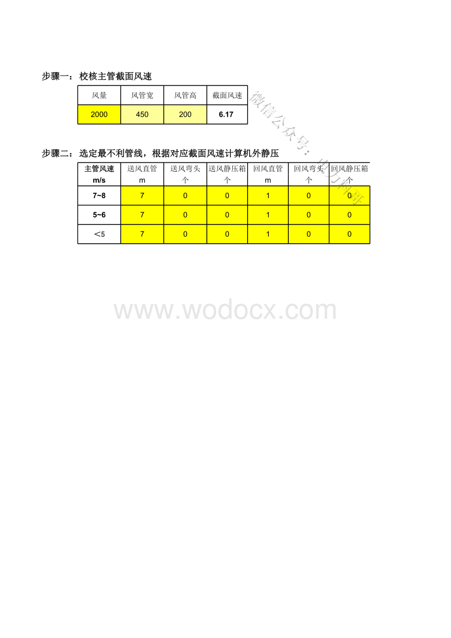 风系统--机外余压校核简表V1701.xls_第1页