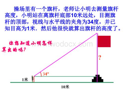 浙教版九年级下《锐角三角函数》ppt课件.ppt