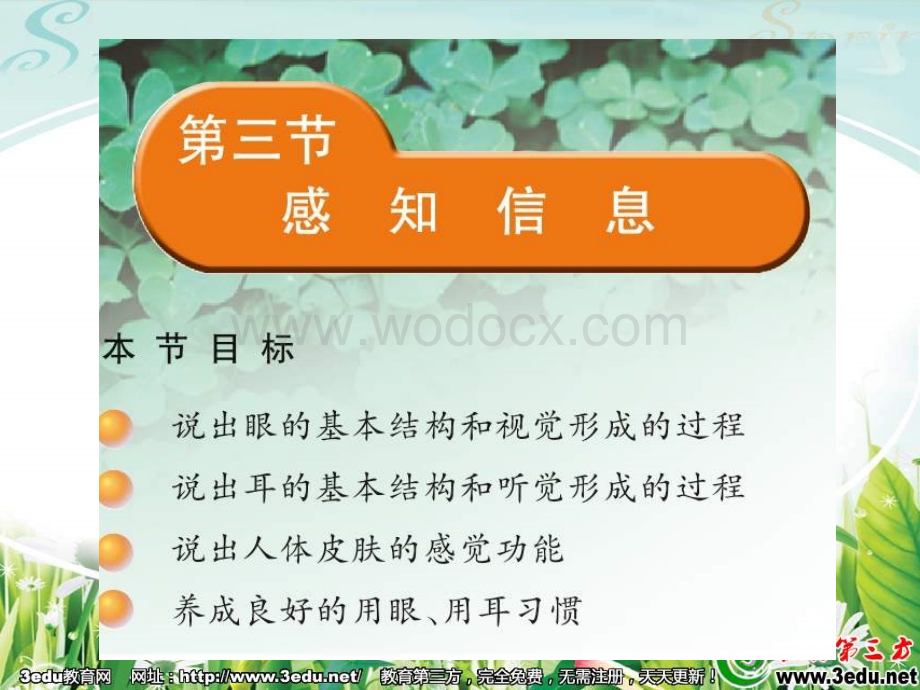 七年级生物感知信息2.ppt_第1页