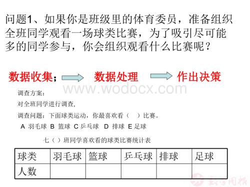 6.3扇形统计图课件ppt新浙教版七年级下.ppt