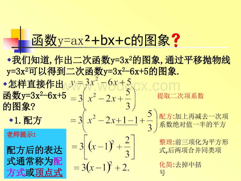 苏科版九年级下 二次函数的图象和性质(5) 课件.ppt_第2页