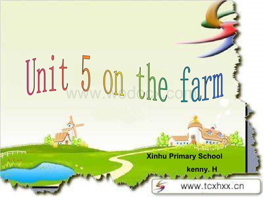 六年级英语on the farm.ppt_第1页