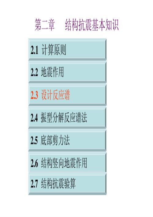 2.3 设计反应谱.pdf