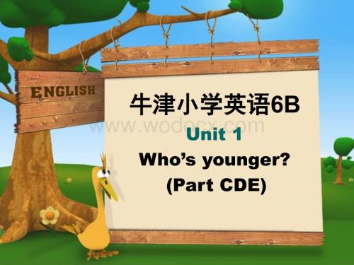 六年级英语Who is younger课件5.ppt