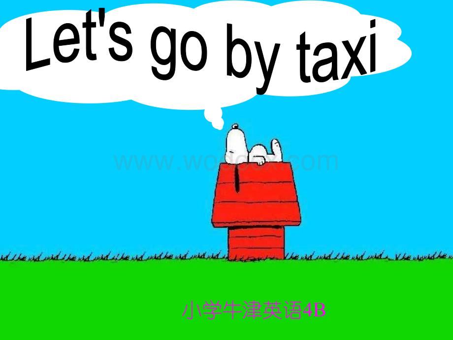 四年级英语Let’s go by taxi..ppt_第2页