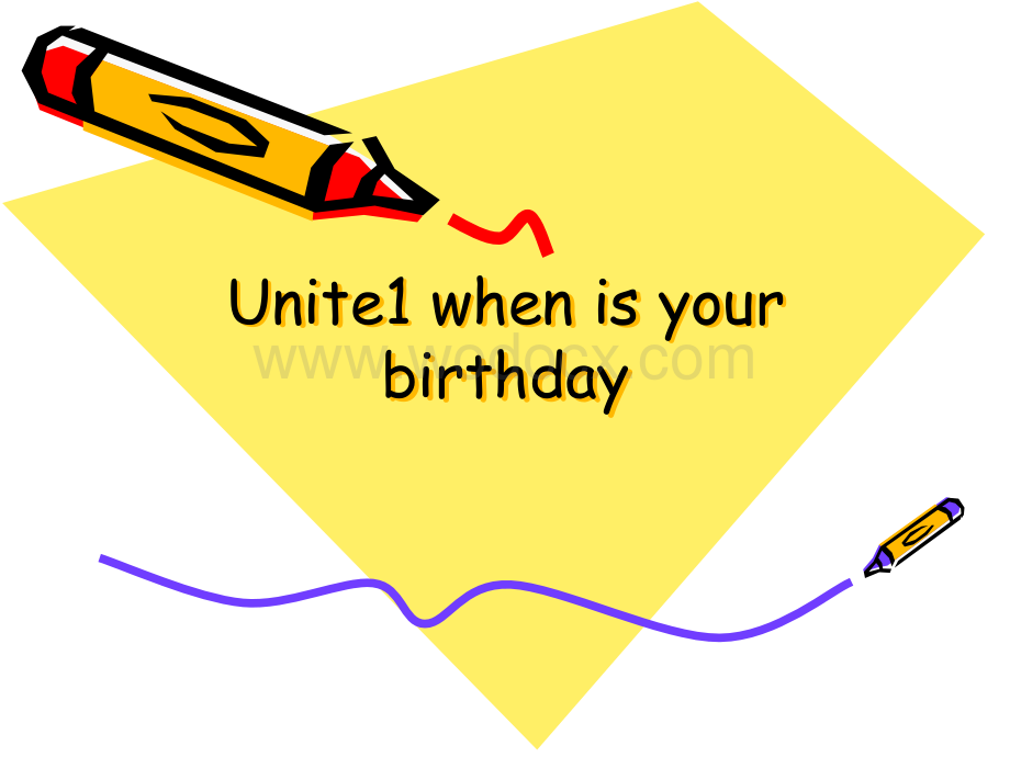 六年级英语when is your birthday课件4.ppt_第1页