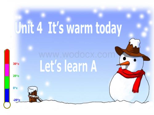 pep小学英语四年级unit4 A let‘s learn课件.ppt